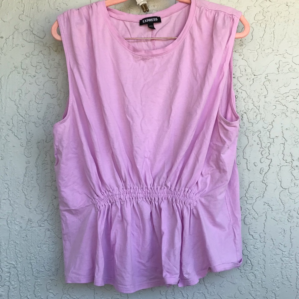 🦄 Express Lilac Sleeveless Top